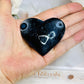 Black Agate Heart 6cm