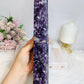Huge High Grade Purple Mica Tower 33cm 1.4KG
