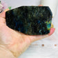 Natural Labradorite Slab 12cm