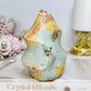 Polychrome Jasper Carved Flame | Freeform 11.5cm 648g