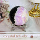 Rare Large Pink Aragonite Sphere on Stand 434g