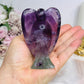 Rainbow Fluorite Angel Carving 9.5cm