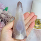 Sugar Druzy Agate Obelisk | Tower 12.5cm