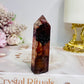 High Grade Fire Quartz Tower 8.5cm