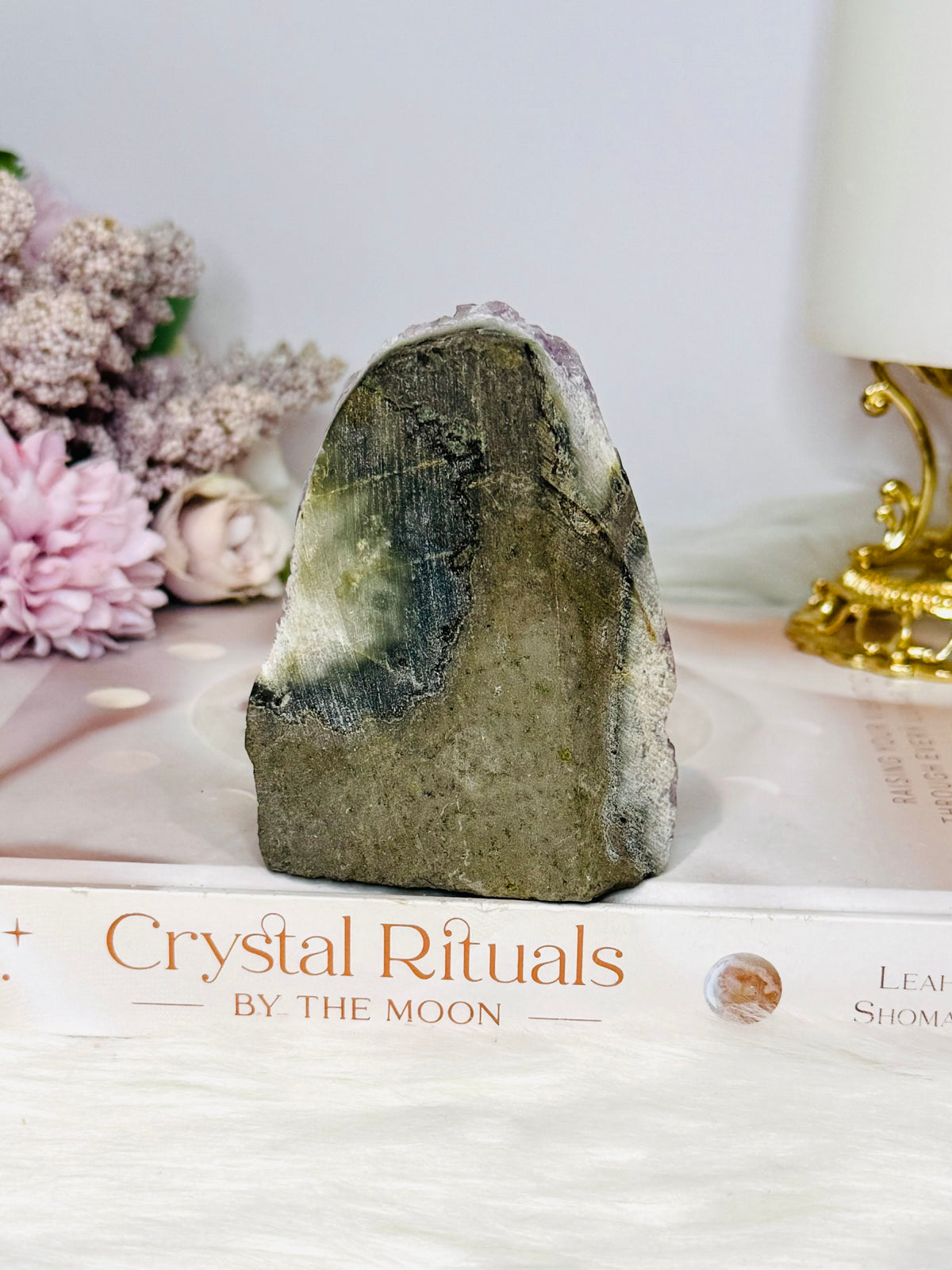 Amethyst Base Cut Cluster 9cm