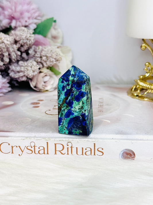 High Grade Azurite Tower 5cm