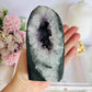 Divine Large Amethyst Cathedral | Geode From Brazil 806grams 13cm