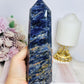 Large Sunset Sodalite Chunky Tower 19cm