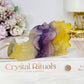 Fluorite Carved Dragon 10.5cm