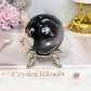 Orca Agate Sphere On Stand 247g