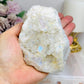 Large Angel Aura Clear Quartz Cluster 428g