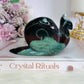 Jasper Carved Snail 12cm