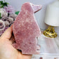 Large Pink Amethyst Chunky Penguin 13cm 426g