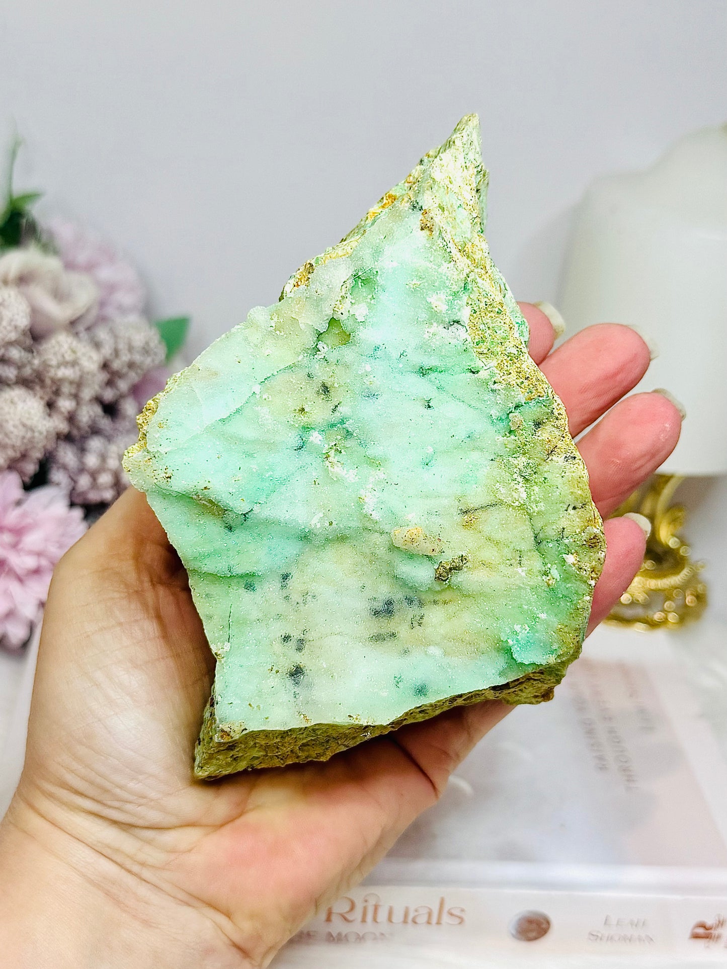Large Smithsonite Natural Specimen 13cm 404g