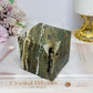 Large Ocean Jasper Druzy Cube 616g