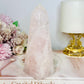 Large Chunky 13cm Rose Quartz Obelisk | Tower 367grams