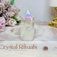 Angel Aura Clear Quartz Tower 7cm