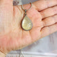 Quartz Pendant On Silver Plated Chain / Necklace in Gift Bag