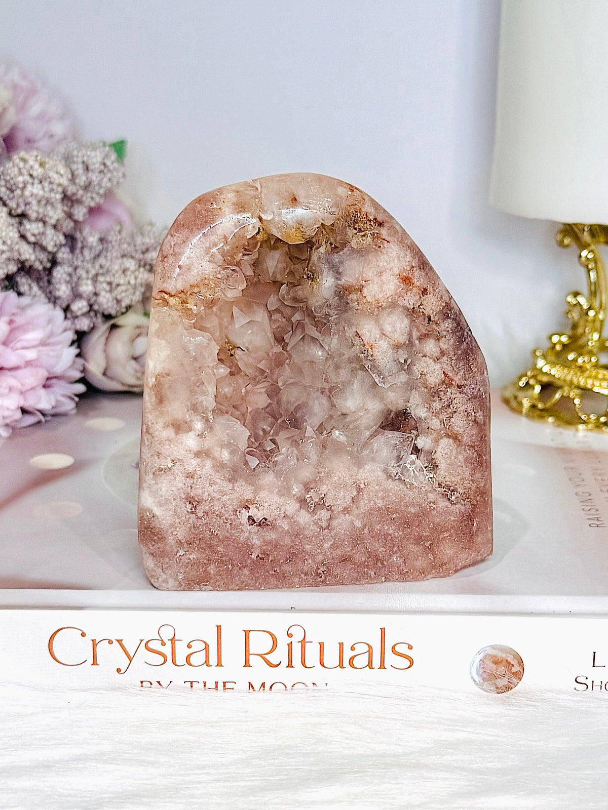 Chunky Pink Amethyst Druzy Freeform 9cm 479g