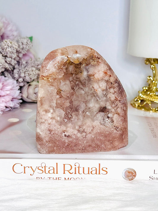 Chunky Pink Amethyst Druzy Freeform 9cm 479g