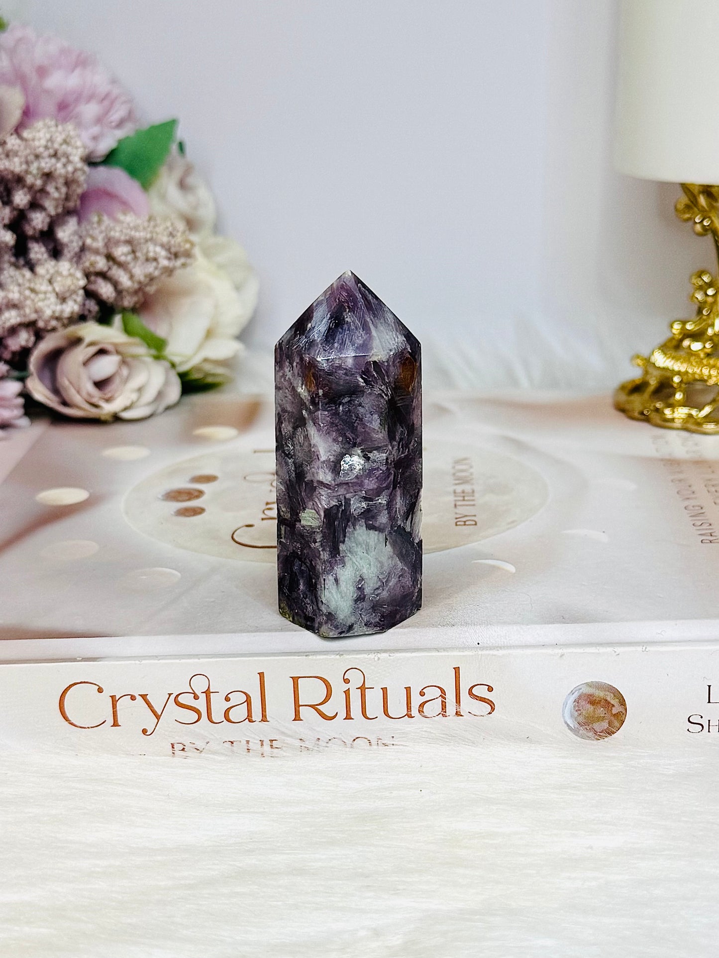 Purple Mica | Lepidolite Tower 6.5cm