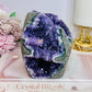 High Grade Huge Natural Amethyst Base Cut Cluster 1.3KG