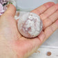 Pink Amethyst Druzy Sphere On Stand 161g