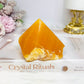 Orange Calcite Top Polished Point 329g