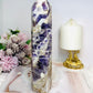 Large Dream | Chevron Amethyst Tower 22.5cm 951g