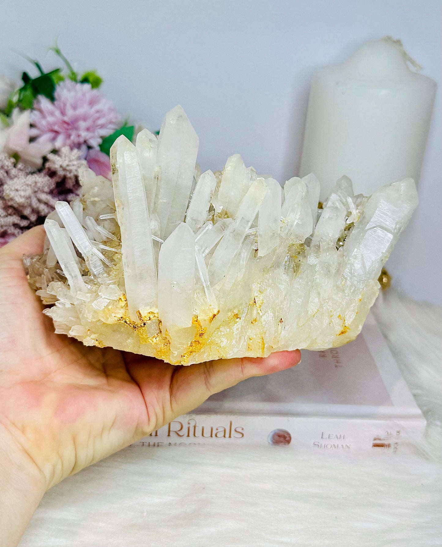Large Quartz Cluster 17cm 936g