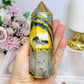 Large Bumblebee Jasper Chunky Tower 13.5cm 370g