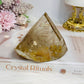 Natural Golden Healer Quartz Polished Freeform 10cm 421g
