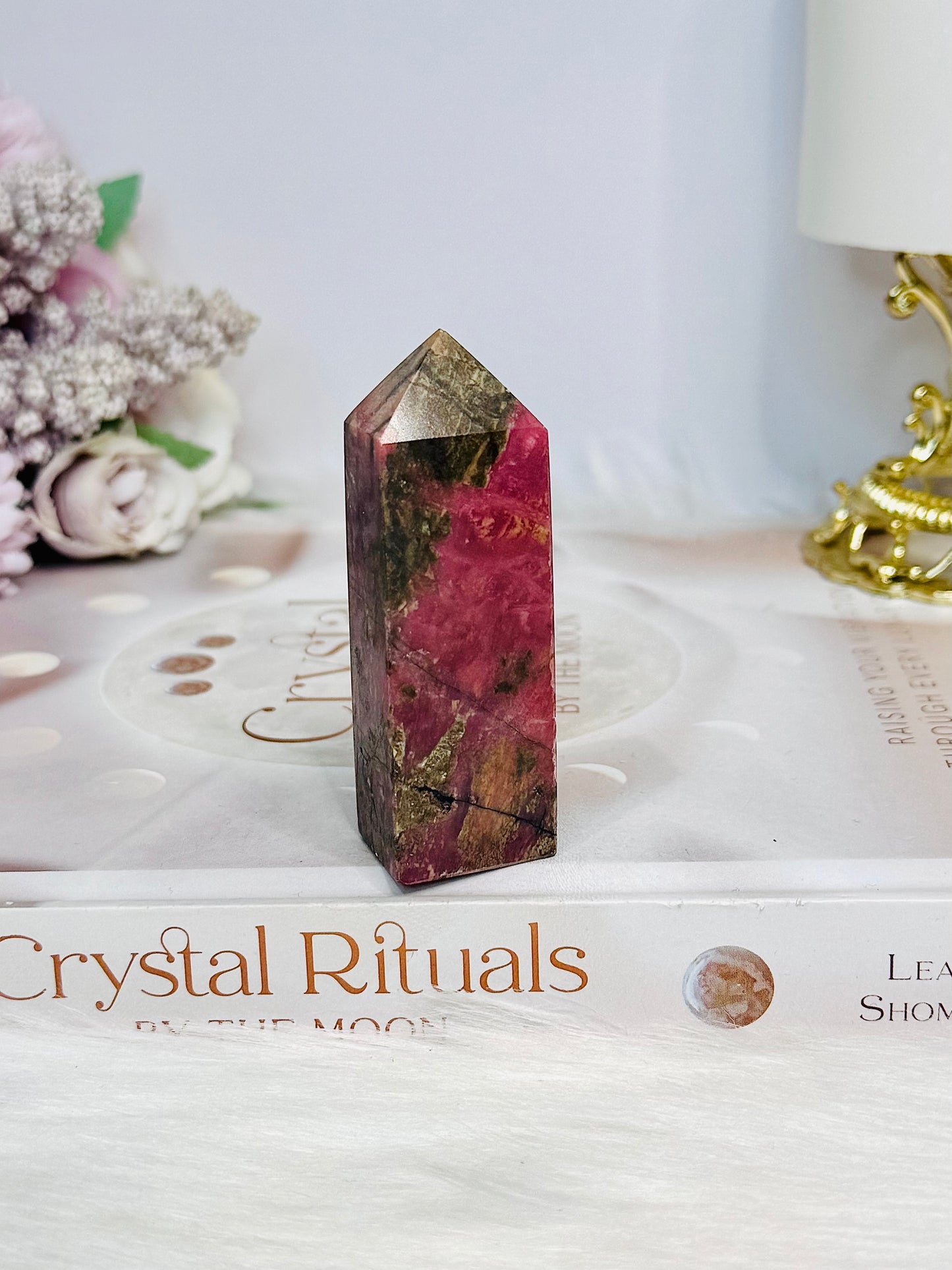 Rhodonite Tower 6.5cm