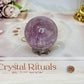 Amethyst Sphere on Stand 6cm