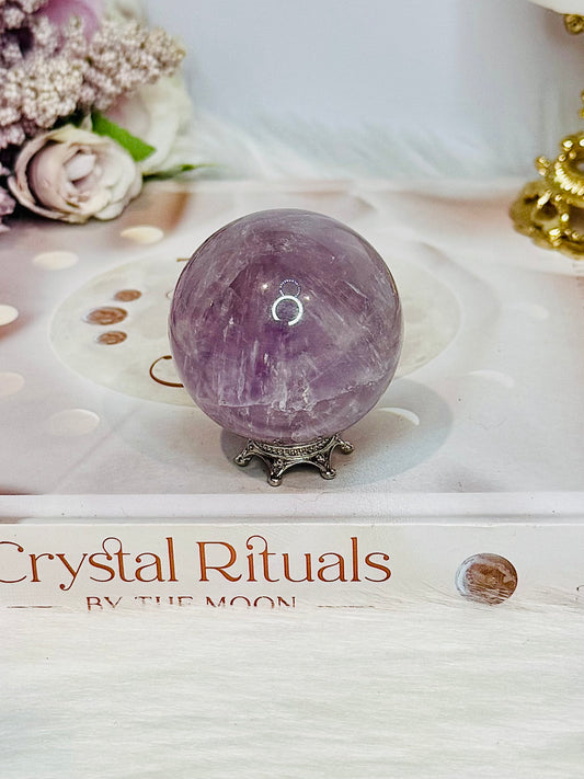 Amethyst Sphere on Stand 6cm