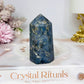 Periwinkle Chalcedony Tower 7cm