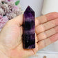Purple Fluorite Tower 9cm