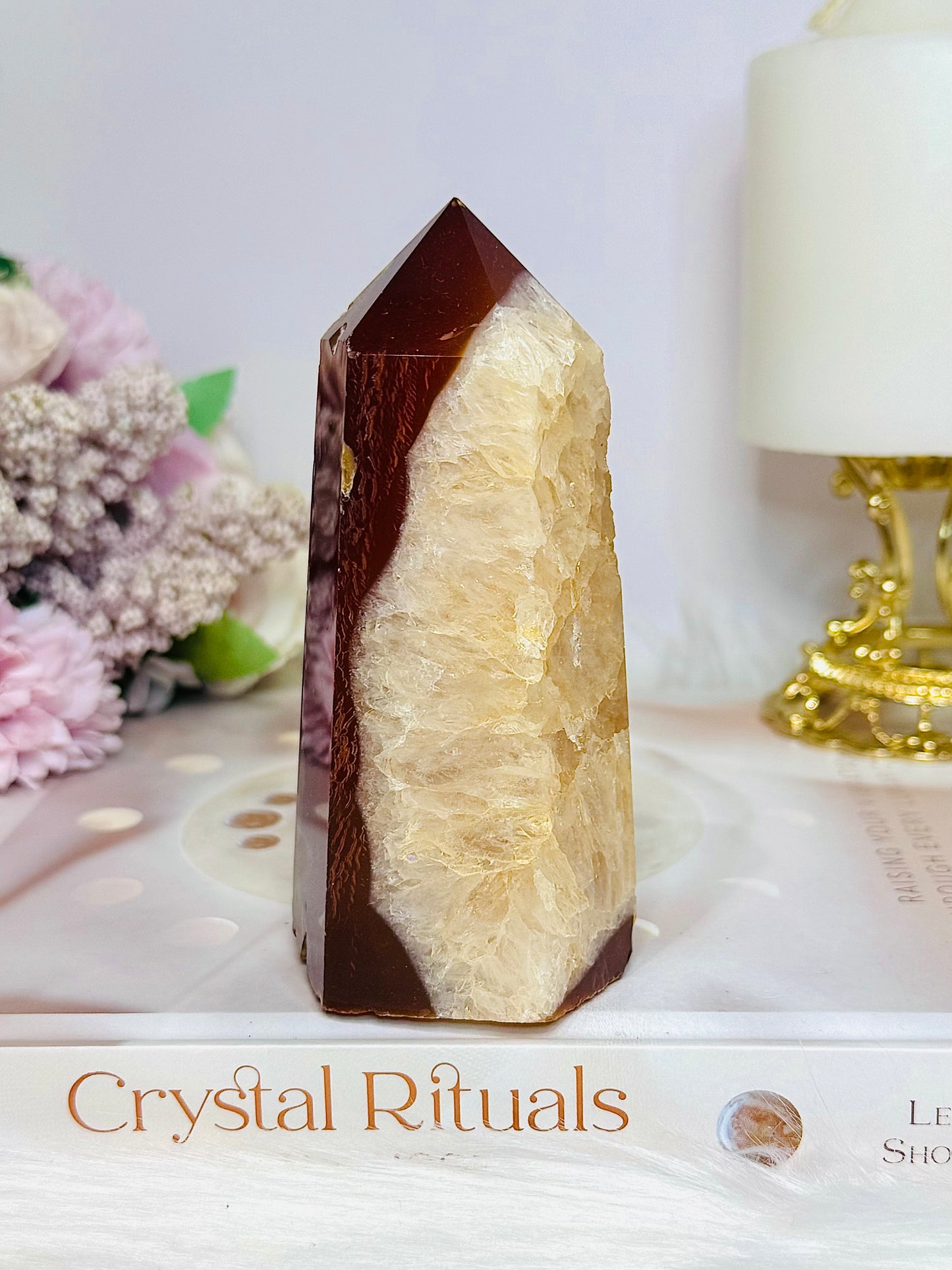 Chunky Carnelian Tower 11.5cm 393g