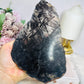 Large Black Tourmaline In Quartz Slab on Stand 19cm