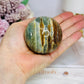 Natural Blue Onyx Sphere on Stand 306g
