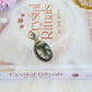 Beautiful Natural Moss Agate Pendant in Gift Bag