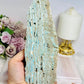 Hemimorphite Slab On Stand 19.5cm