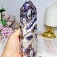 Large Dream | Chevron Amethyst Tower 17cm 563g