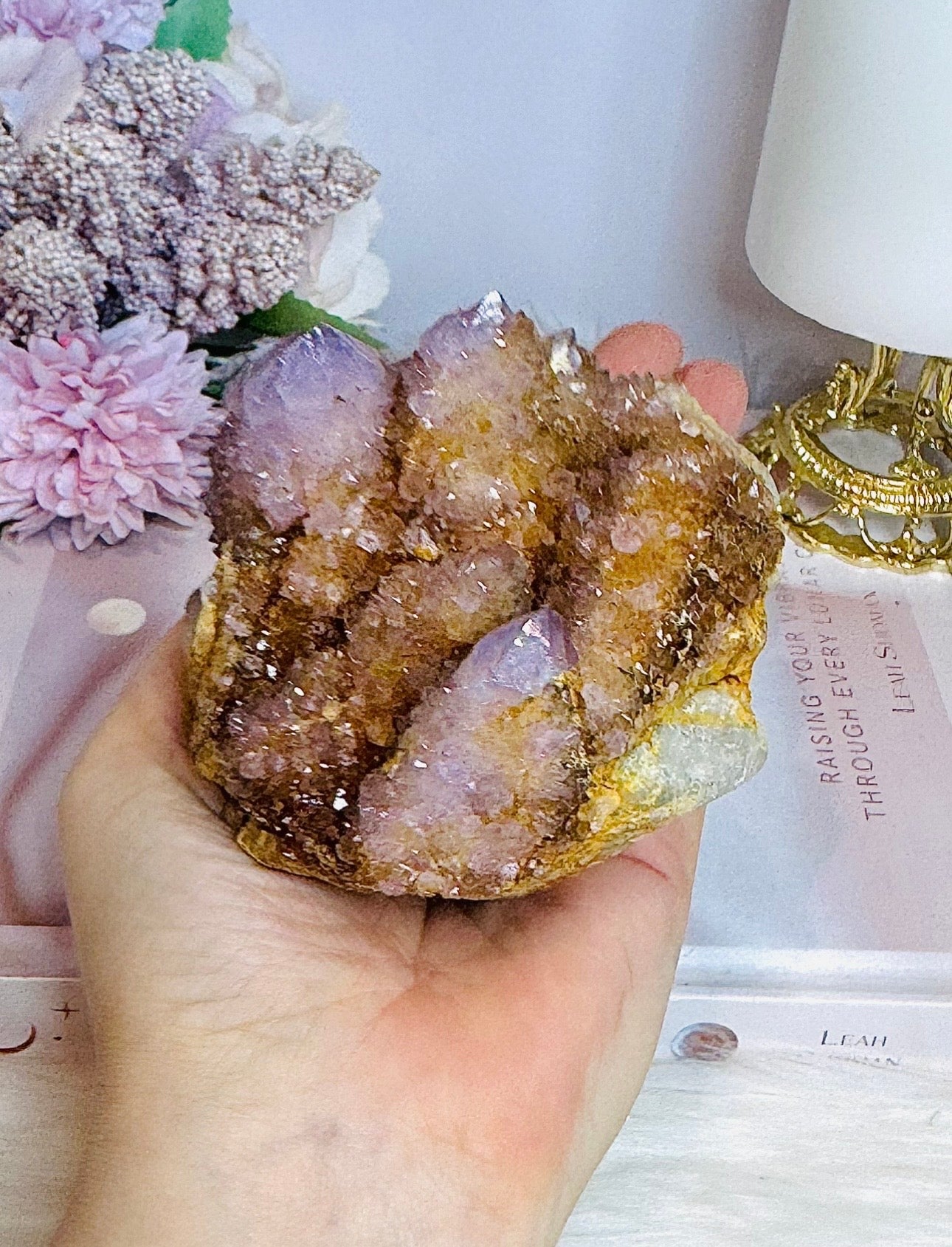 Large Natural Spirit Quartz Specimen 472g