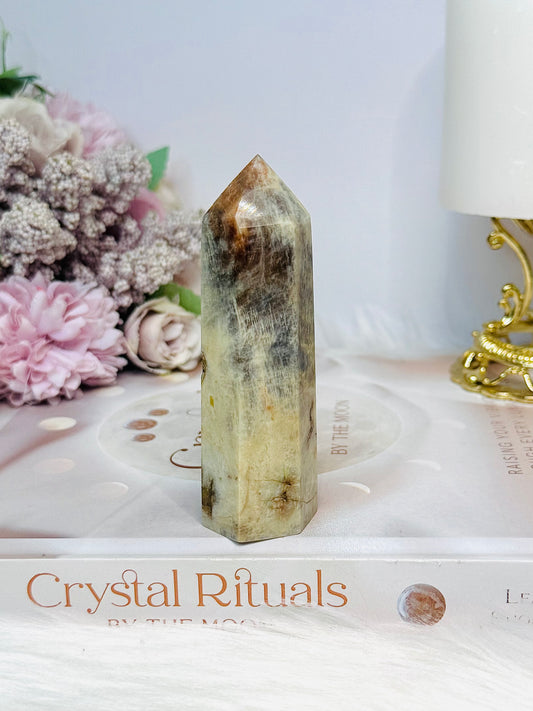 Moonstone Druzy Tower 9cm