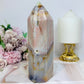 Large Ocean Jasper Druzy Tower 17cm 716g
