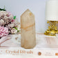 Chunky Large Fire Quartz Tower 11cm 303g
