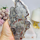 Natural Large Mexican Lace Agate Slab on Stand 17.5cm