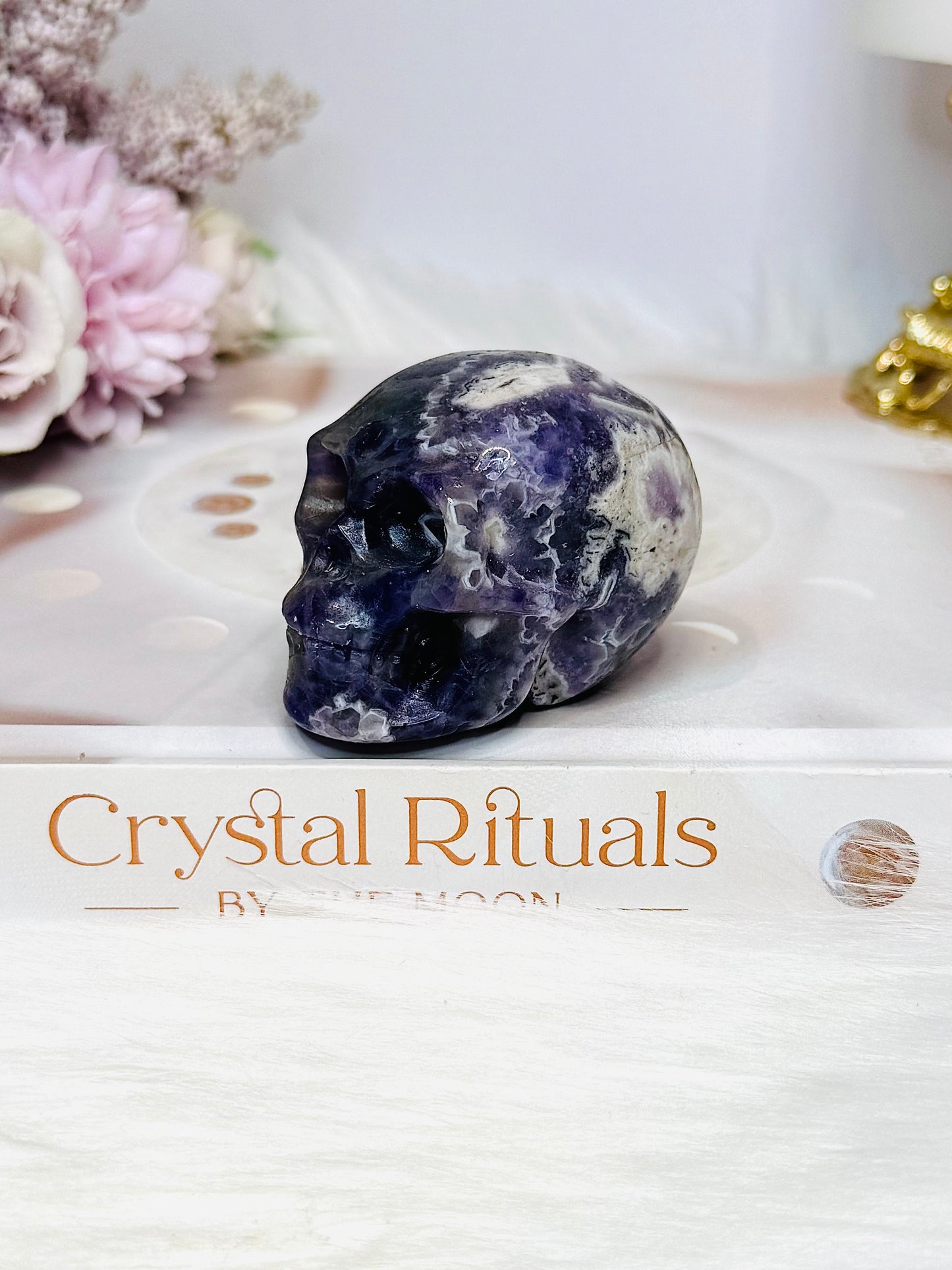 Chevron | Dream Amethyst Carved Skull 5.5cm