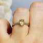 Citrine Adjustable Ring In Gift Bag